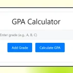 Free GPA Calculator Without Credits